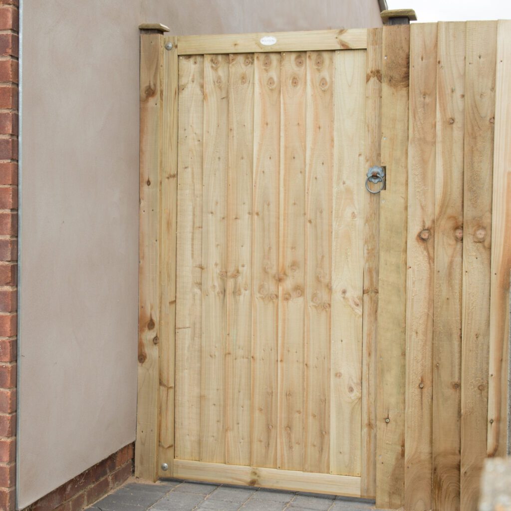 Forest Garden Pressure Treated Featheredge Gate – 6ft 5013053157473 2